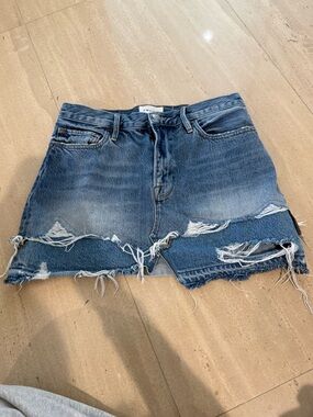 Frame Denim Light Wash High-Rise Jeans - Blue